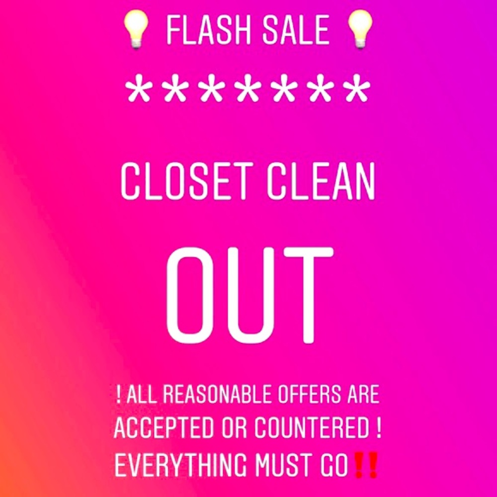 Everything must go!!!!